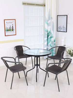 .household Armchair balcony Chair Single Wicker chair Chess chair Wai chair Dining chair outdoors Wicker chair Leisure chair