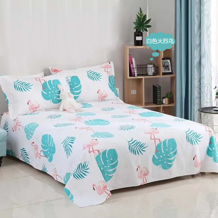 夏季帆布凉席夏凉布床单亚麻老粗布炕单单件大床单榻榻米床单3.5m|ru