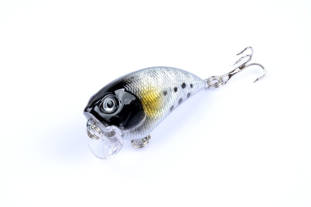 Micro Square Bill Crankbait Lure For Bass Trout Walleye Saltwater Freshwater Fishing