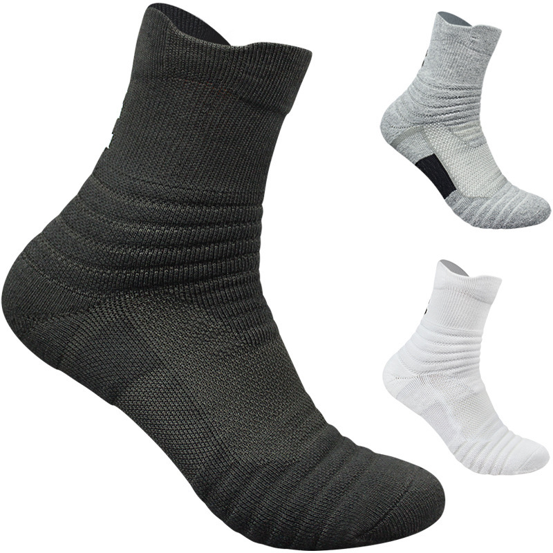 Basketball Socks Elite Thickened Towel Bottom Middle Barrel NBA Men's Outdoor Running Badminton Loop Anti-Slip Sports Socks Basketball Socks Elite Thickened Towel Bottom Middle Barrel NBA Men's Outdoor Running Badminton Loop Anti-Slip Sports Socks