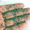 Yulun ultra -shiny glass irregular small crushed stone Christmas ball decorative artifacts of nails transparent fantasy fragment