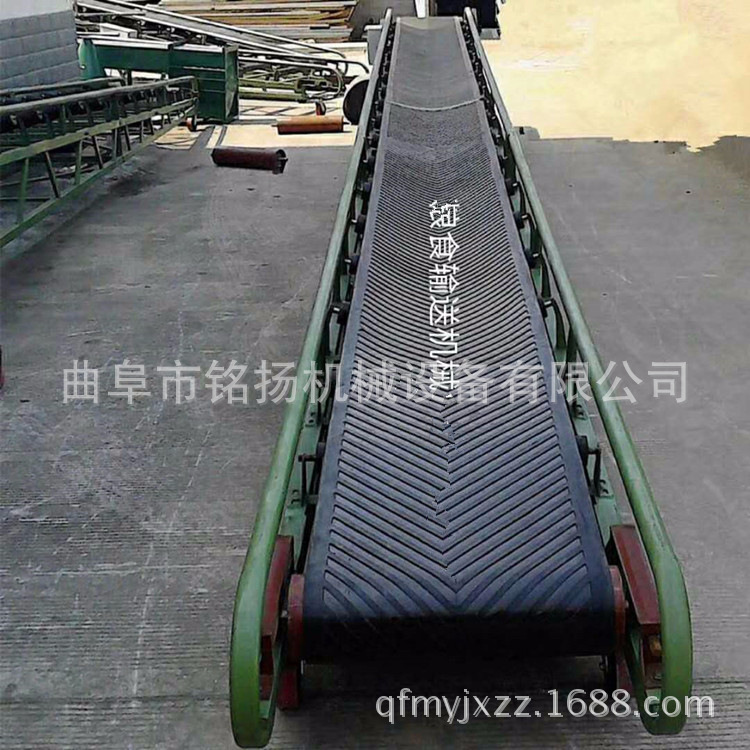 长治PVC皮带输送机可移动平行式PVC食品带输送机