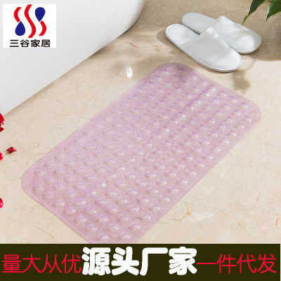 Round cap Relax environmental protection Smell massage non-slip Shower Room Shower Room rubber door mat