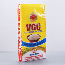 彩印大米编织袋 25kg加厚覆膜面粉大米袋子 覆膜外贸米袋