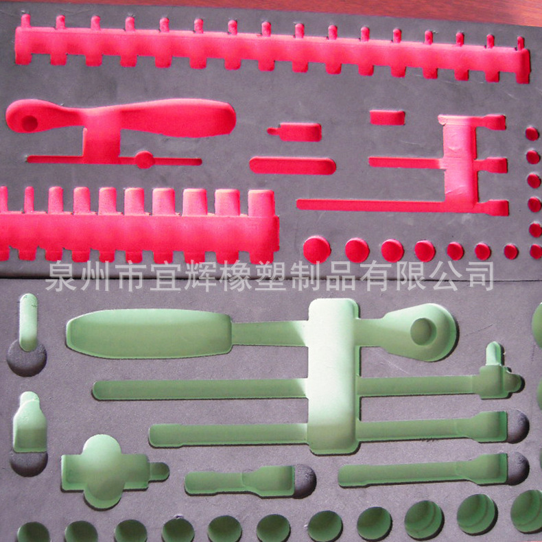 专业生产五金工具盒内衬异形高发泡 eva海绵内衬包装盒泡棉内托