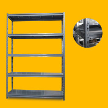 仓储货架展示架 家用轻型仓库超市置物架 多层角钢葫芦孔货架