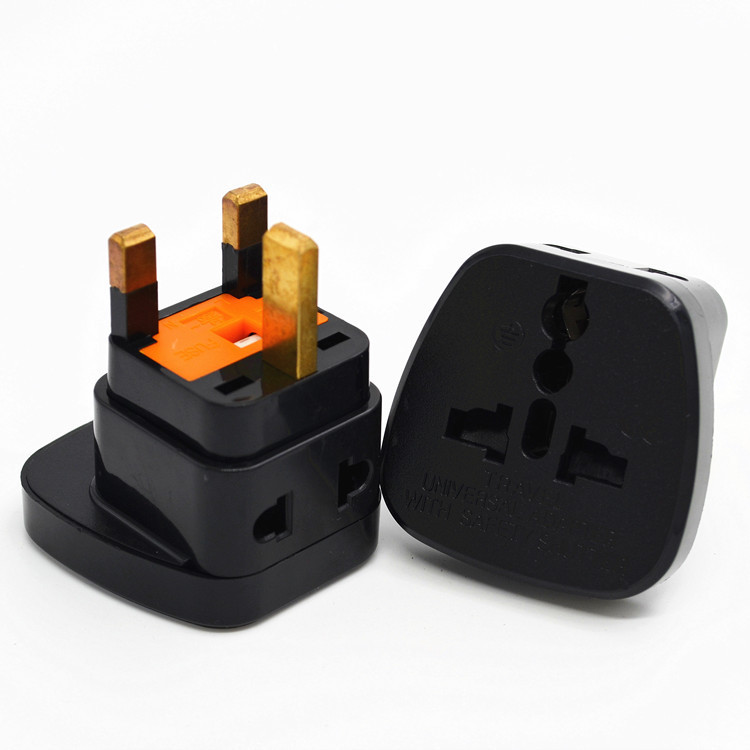 纯铜SSI-7S英标港版旅游转换插头插座电源转换器马来西亚带保险管