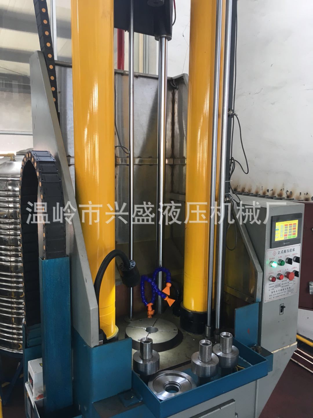 (专利产品)立式单双拉拉床精度稳定在5丝内,专业拉床二十年-阿里巴巴