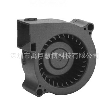 5015宽口鼓风机，大口鼓风机，侧出风直流风扇，宽口径鼓风机