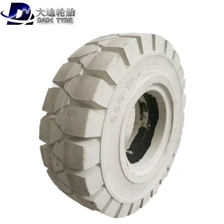 促销叉车实心轮胎环保无痕实心轮胎电瓶叉车配套500-8实心轮胎