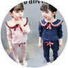 Spring autumn children's set, clothing girl's, Korean style, long sleeve, children's clothing