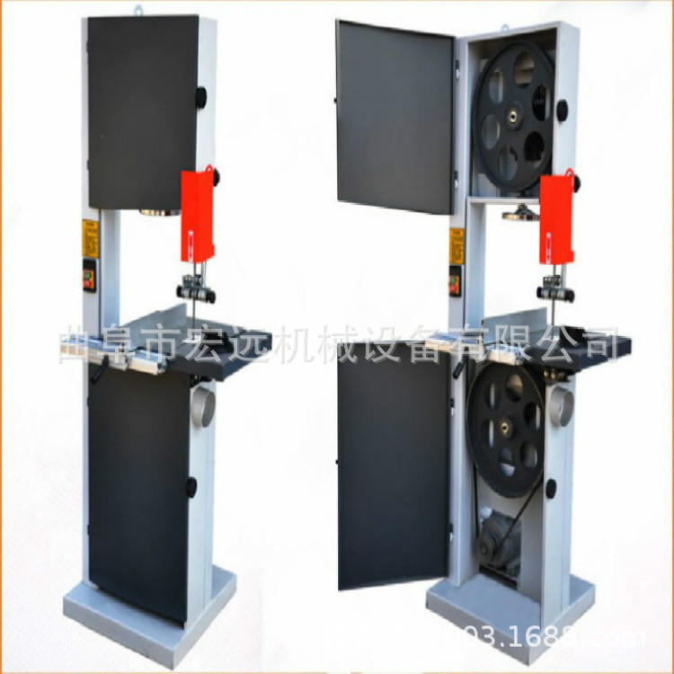 木工台式带锯机 工艺曲线锯床带锯