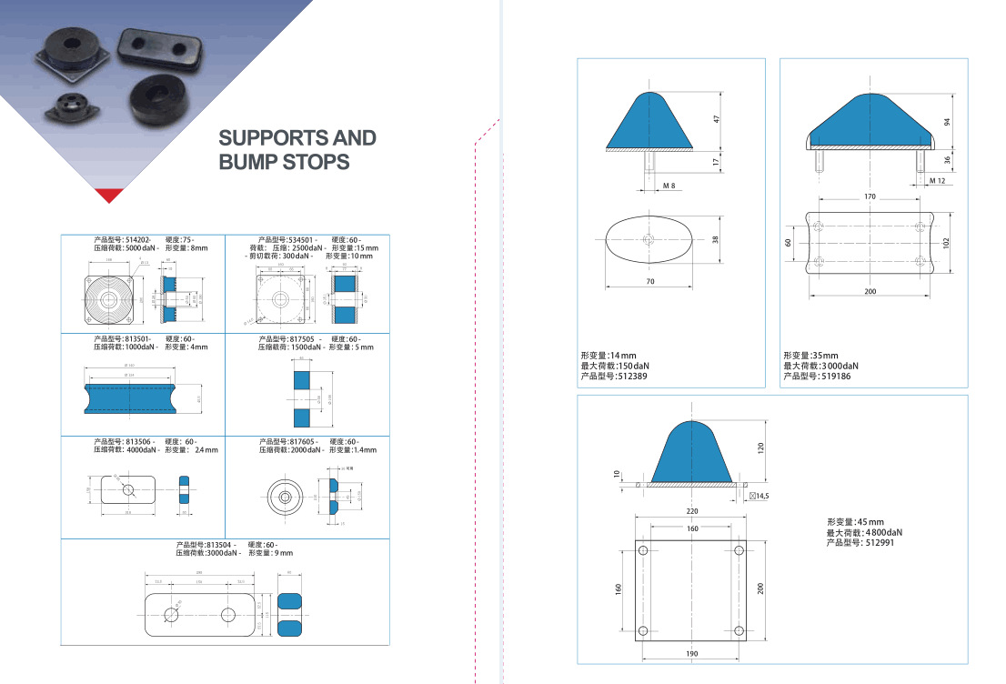 SUPPORTS AND BUMP STOPS-阿里巴巴