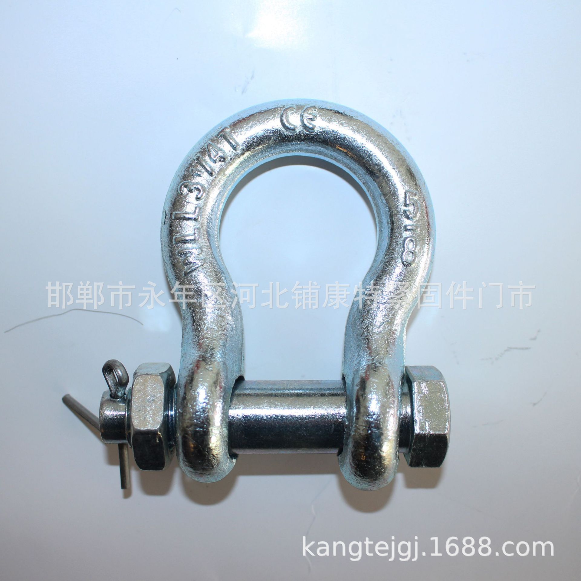 现货热销高强度卸扣弓形加螺母卸扣美式卸扣209 2130