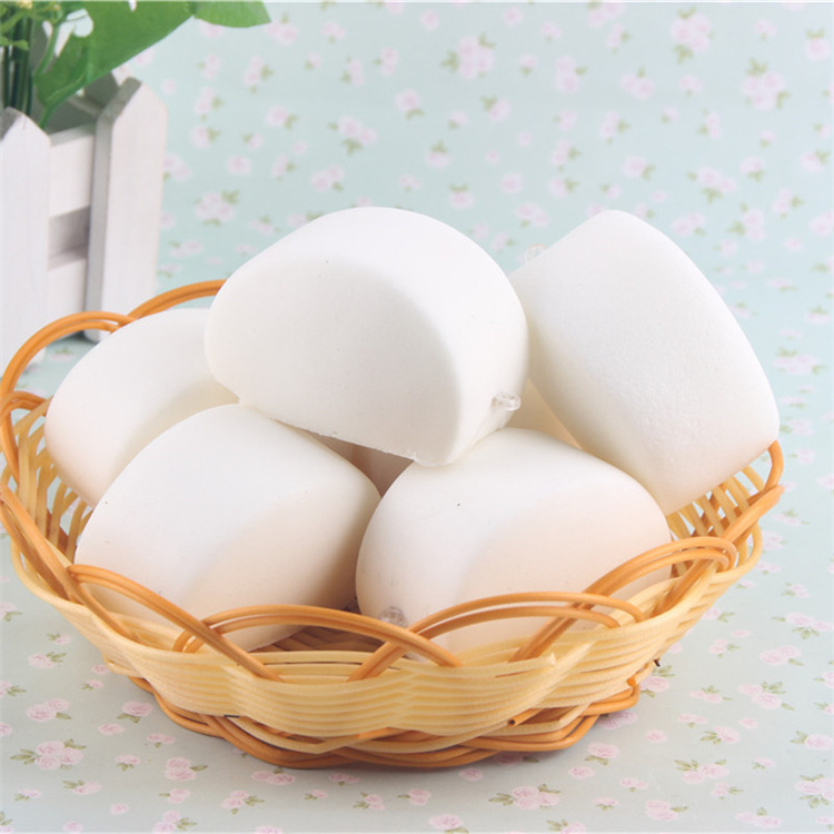 Squishy Charm慢回弹减压玩具仿真馒头挂件个性手机链速卖通热销