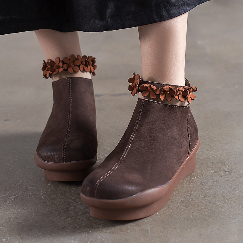 Bottes femme TINIG en En cuir - Ref 3355274 Image 3