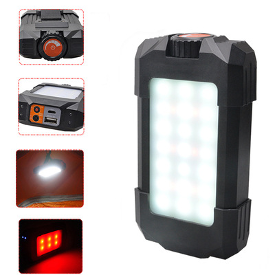 Warrior Cross border Strong light lighting KC Battery camping lights outdoors portable battery Tent lights LED Emergency horse lantern