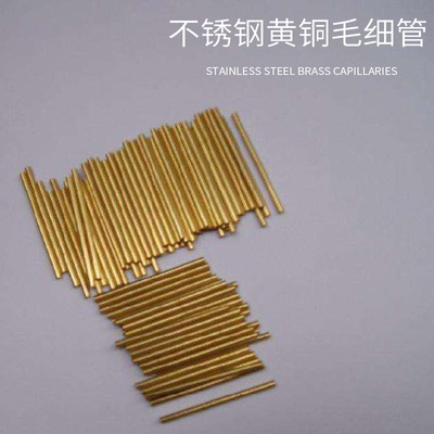 厂家直销 精密无缝小口径毛细管 精密切割铜管毛细管 量大从优|ru