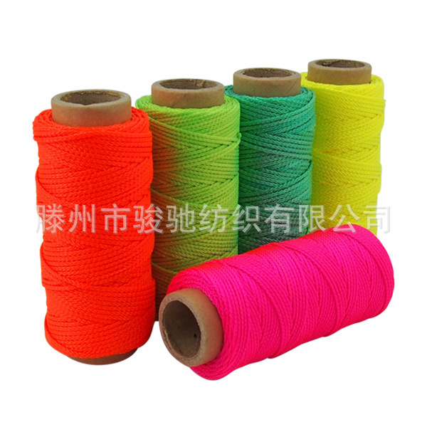 供应外贸小轴线 彩色丙纶线 4寸轴丙纶线 210D丙纶线