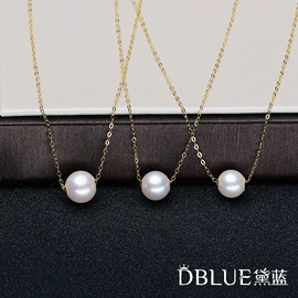 项链;吊坠;天然珍珠项饰