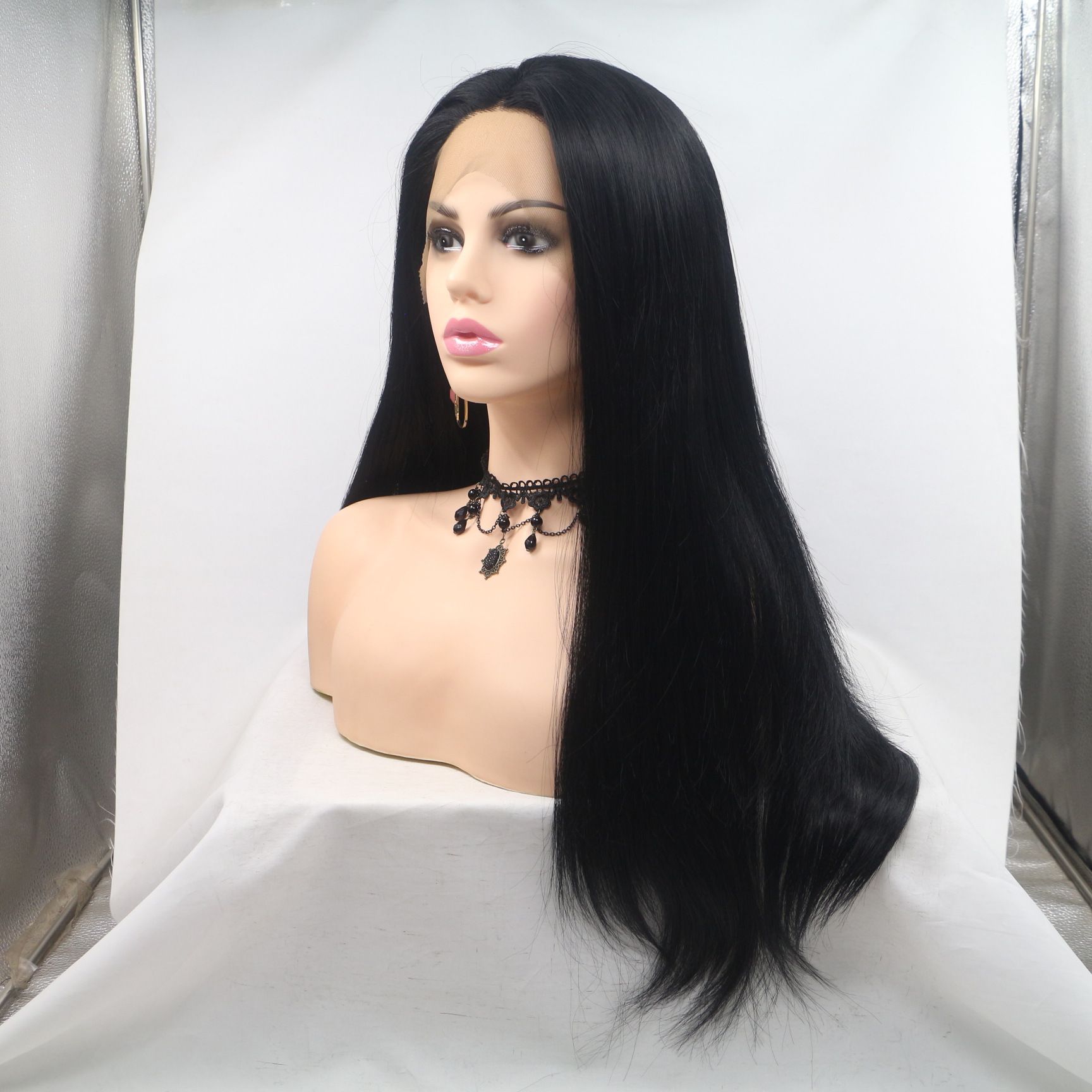 NEWLOOK PW1087 peluca de cabeza de entrenamiento de encaje