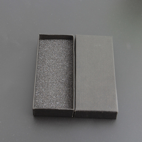 Dimension 130*55*17mm Universal Long Black Box, Black Universal Gift Box, BZH-015