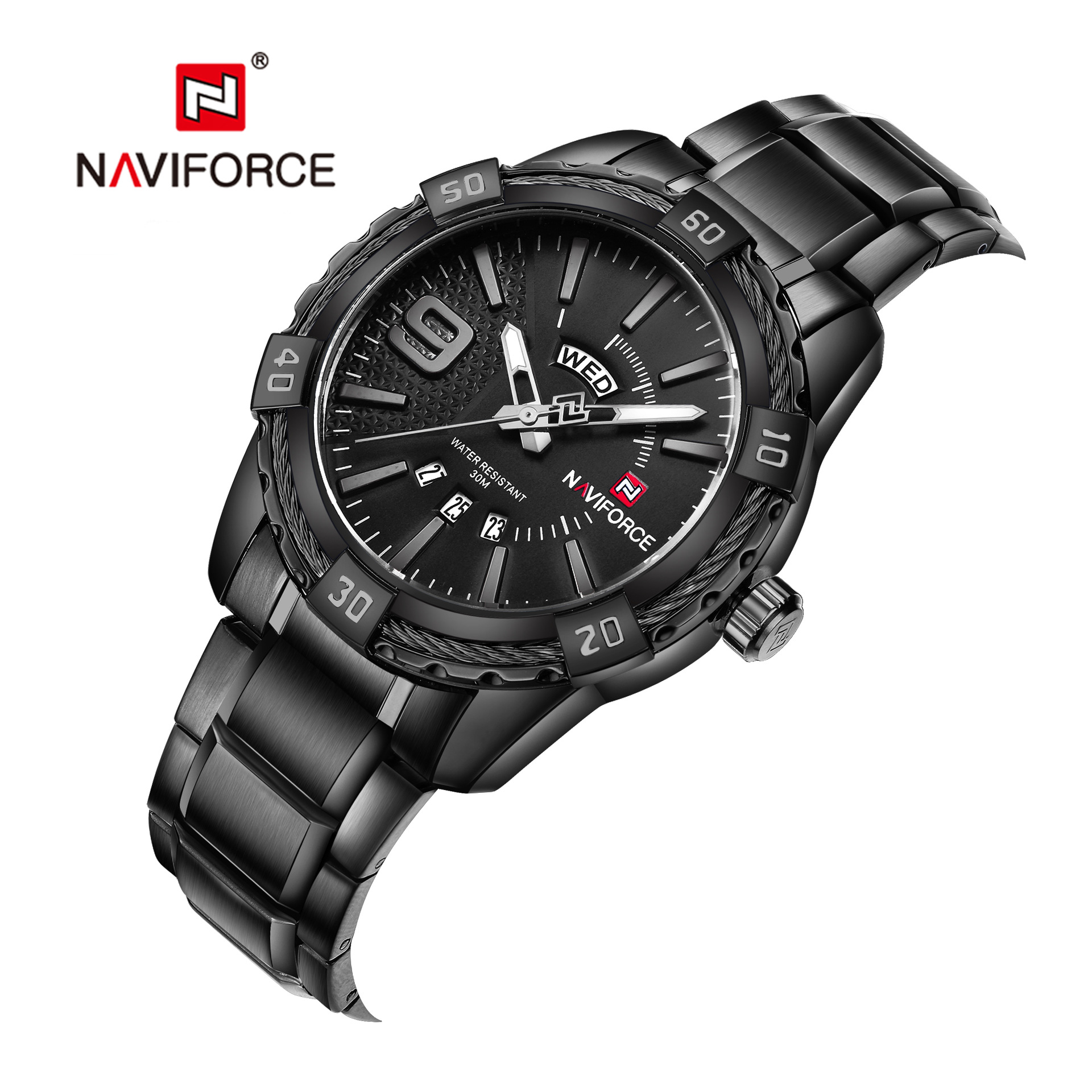 Sports waterproof swiss watch