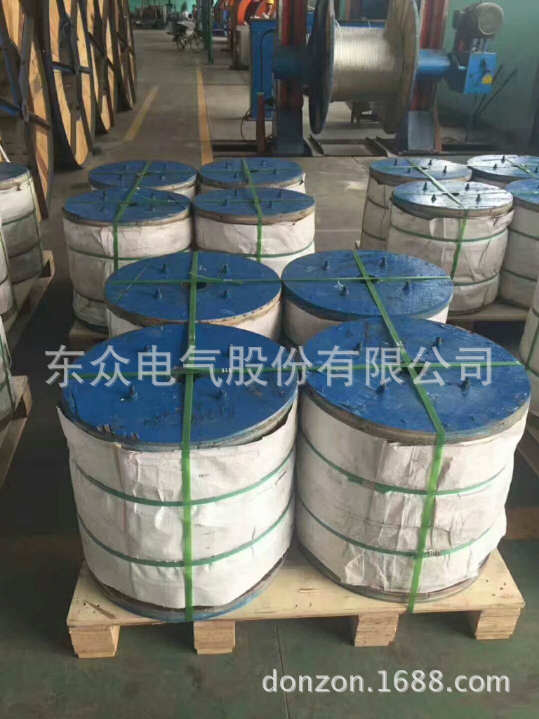 厂家生产各种型号热镀锌钢绞线 钢芯铝绞线 预绞丝光缆金具 7*1.6