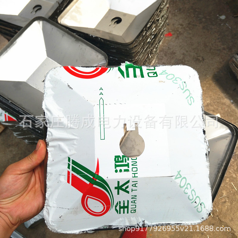 不锈钢变电站发电厂围栏围网杆预埋地桩配电检修预埋围杆地桩带盖