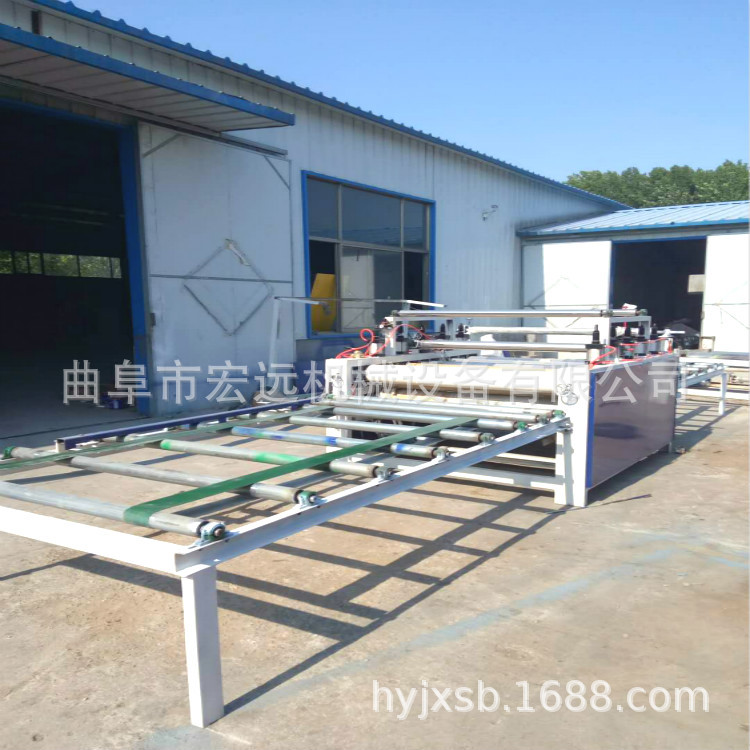 热熔胶贴纸机 免漆大板贴纸机 玻璃纤维布复合机