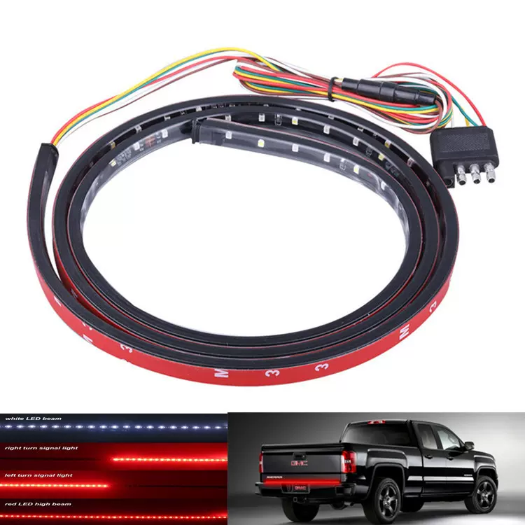 皮卡专用LED尾厢灯双色倒车刹车转向灯条48英寸60英寸