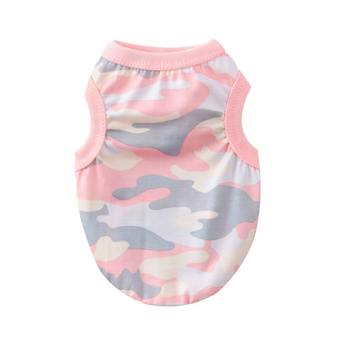 Summer dog vest pet clothing thin small dog clothes small dog Teddy puppy Bichon Frize summer style