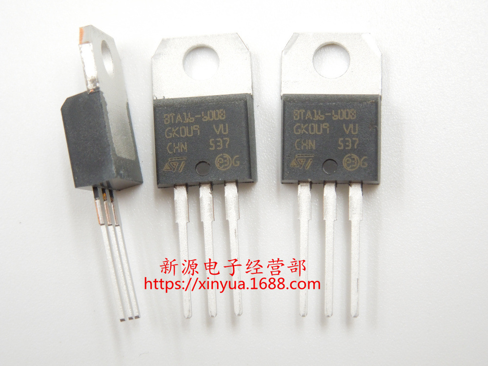 全新进口 BTA16-600B 双向可控硅 TO-220 三极管 BTA16