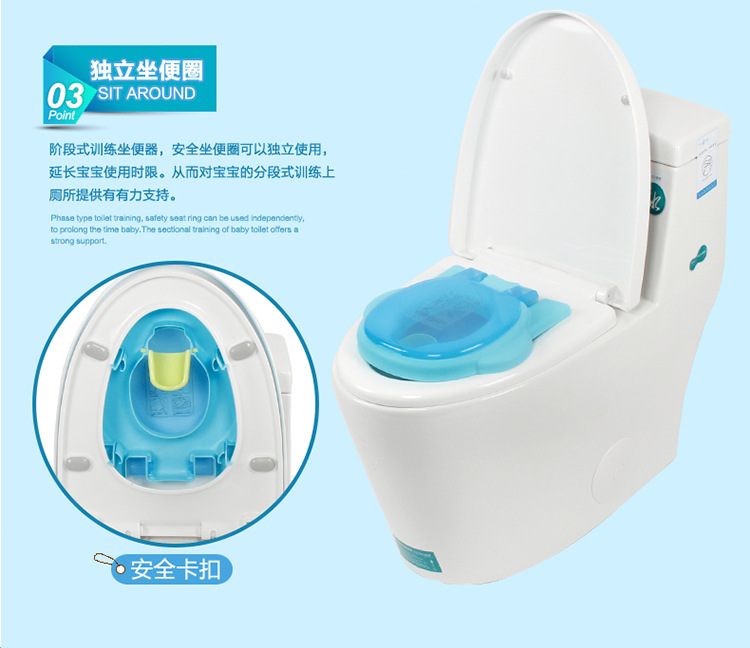 厂家直销 跨境爆款坐便器婴幼儿小马桶 儿童座便器 宝宝 马桶座盆详情图10