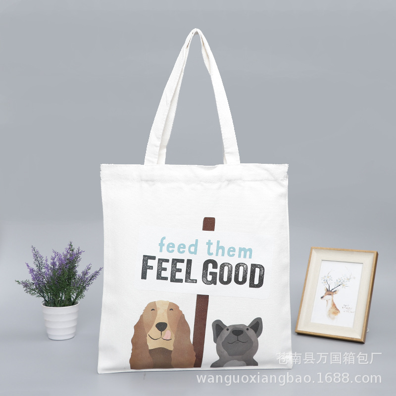 帆布袋定做logo  单肩手提托特包袋 广告创意礼品购物袋批发