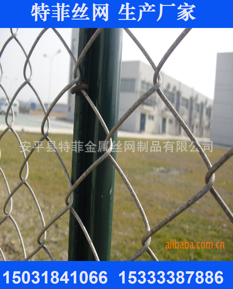 厂家生产镀锌勾花网 包塑勾花网 护栏勾花网 镀锌菱形网 防护网