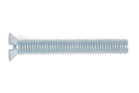 一字埋头螺栓,镀锌4.8级  M6x35
