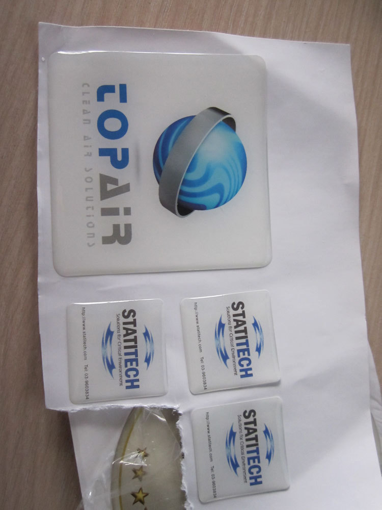 订做水晶滴塑 滴塑标牌 滴塑不干胶 滴塑标签 滴塑商标厂家印刷