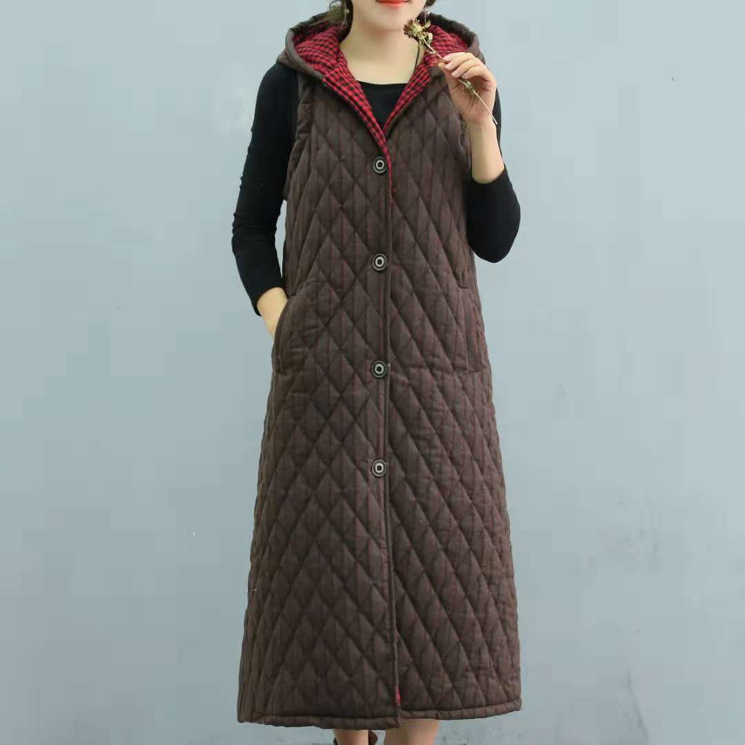 Gilet femme en Coton et lin - Ref 3317565 Image 8