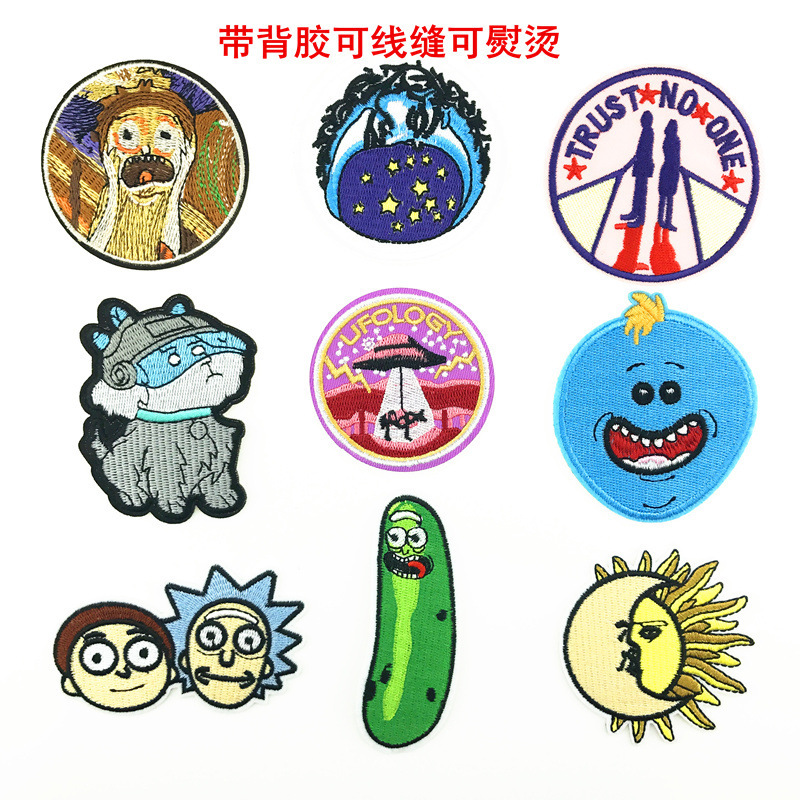 Factory direct supply 2018 new variety of cartoon cloth paste micro chapter cloth paste embroidery patch spot wholesale Factory direct supply 2018 new variety of cartoon cloth paste micro chapter cloth paste embroidery patch spot wholesale