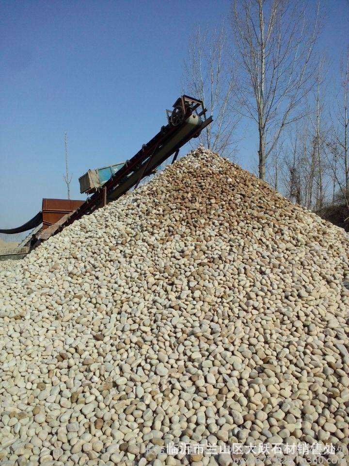 泰安市岱岳区鹅卵石厂家鹅卵石滤料 园林绿化鹅卵石