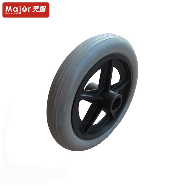手推车婴儿车 童车等工具车使用的pu发泡轮子 实心聚氨酯轮可定制