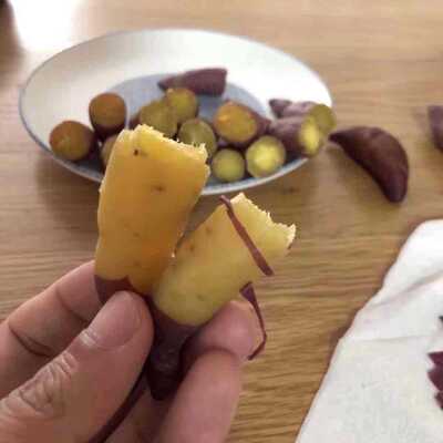 【试吃1斤约5-8个】产地货源临安小香薯蜜薯类板栗红薯|ms