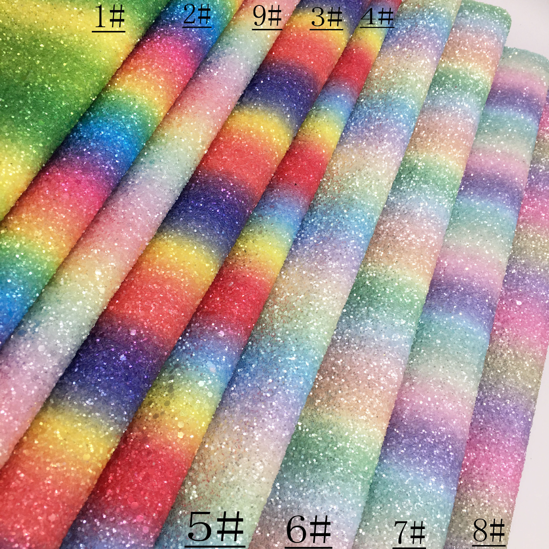 厂家直销 欧洲环保 高闪银亮片 彩虹格丽特 HF1327 现货供应