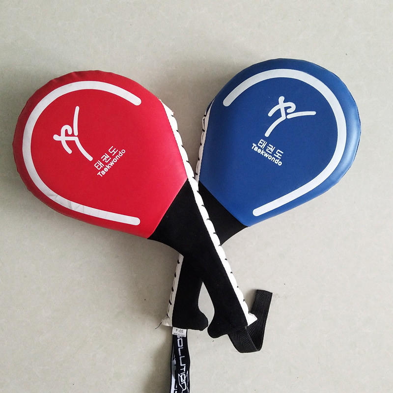 Taekwondo Foot Target Wholesale for Adults and Children Thickened Gym Training Double-Leaf Chicken Leg Target Boxing Sanda Practice Ring Target