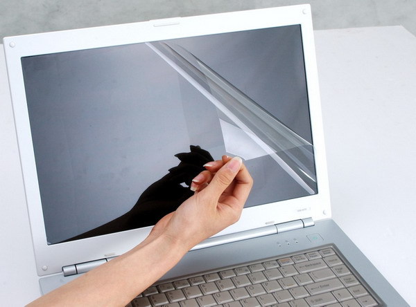 High-definition transparent electrostatic matte anti-scratch notebook screen film, 14-inch and 15.6-inch computer film, LCD protective film undefined