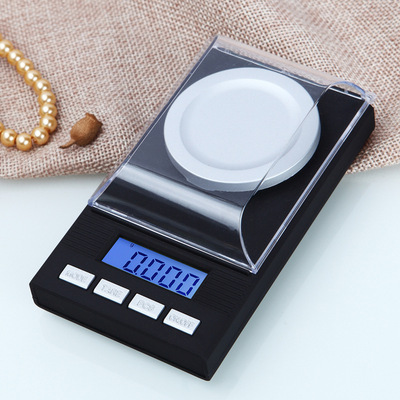 Небольшой высокий рецидив Milligram Precision Professional Commercial Gold Diamond Jewelry Scales 0,001G