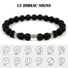 Accessory, zodiac signs, fashionable beaded bracelet, jewelry suitable for men and women, European style, wholesale, Aliexpress