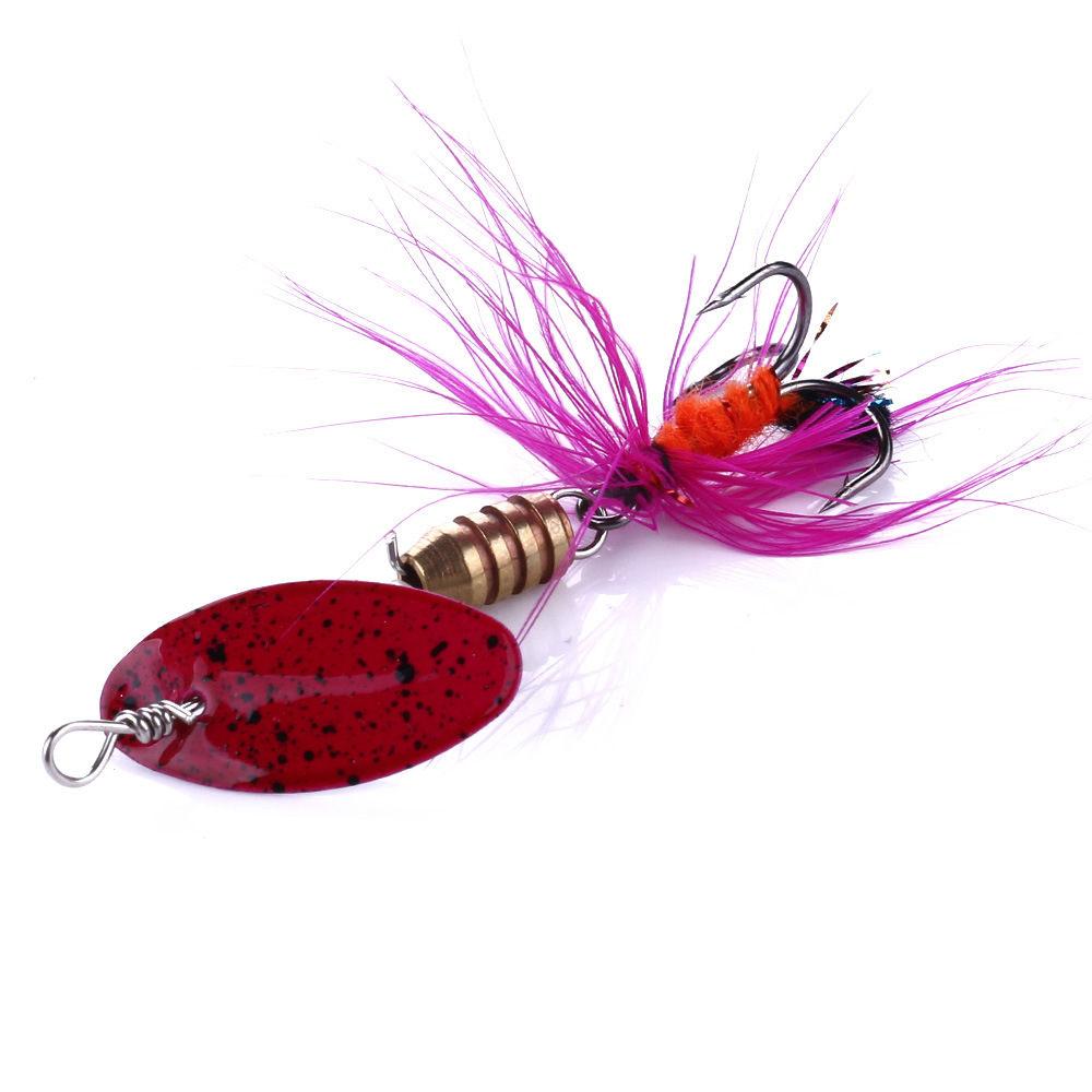 Title 6, Metal Road Sub Rotating Sequin Fake Bait, Attra...