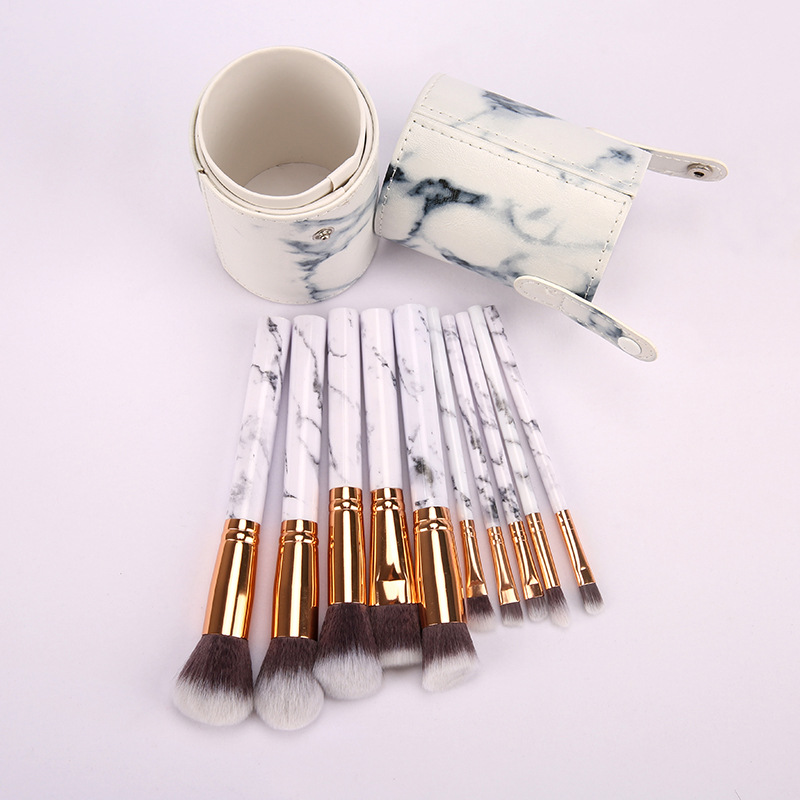 Marble makeup brush